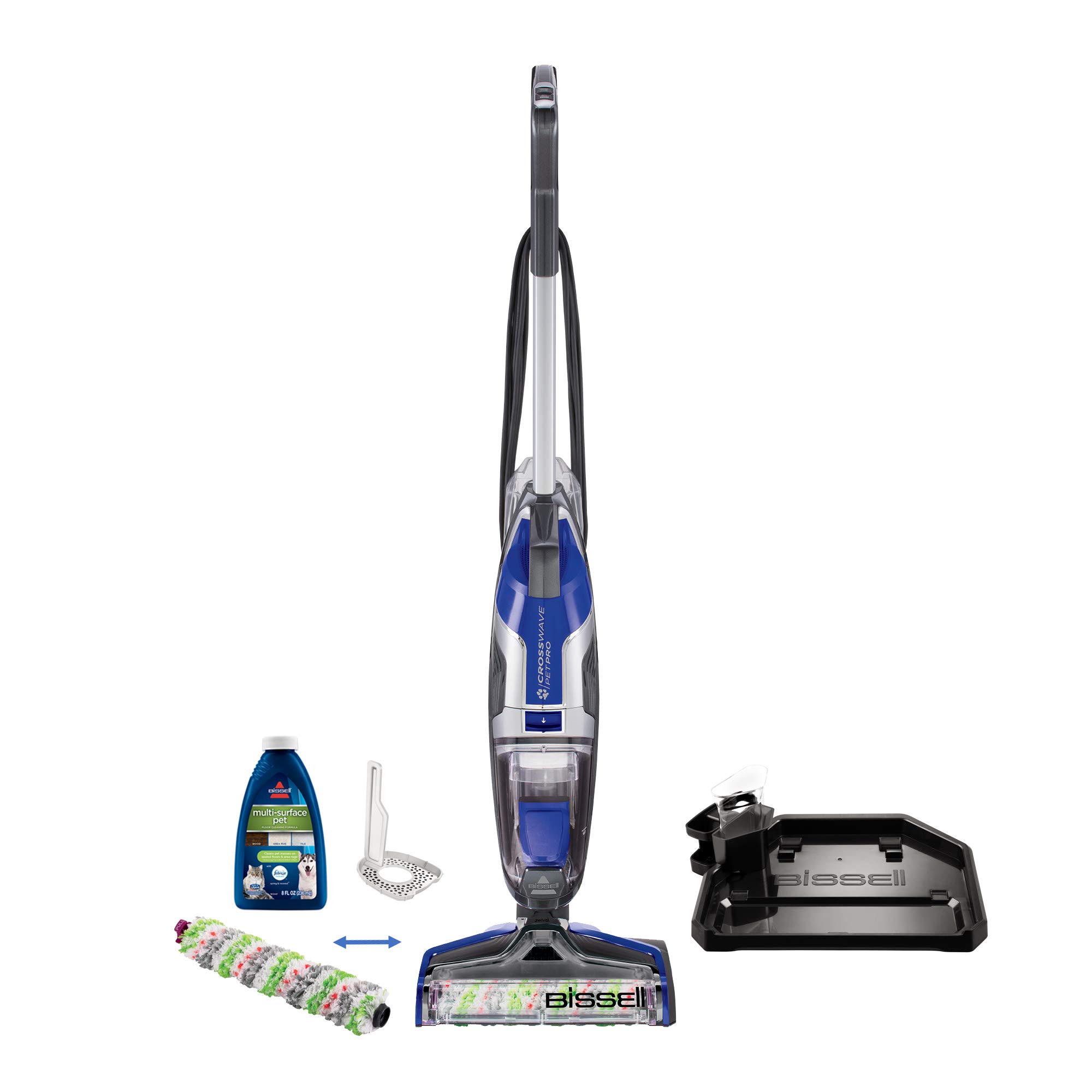 BISSELL Crosswave Pet Pro 2306Y All-in-One Wet Dry Vacuum Cleaner and Mop for Hard Floors & Area Rugs - Perfect for Pet Hair, Spills & Multi-Surface Cleaning at Home