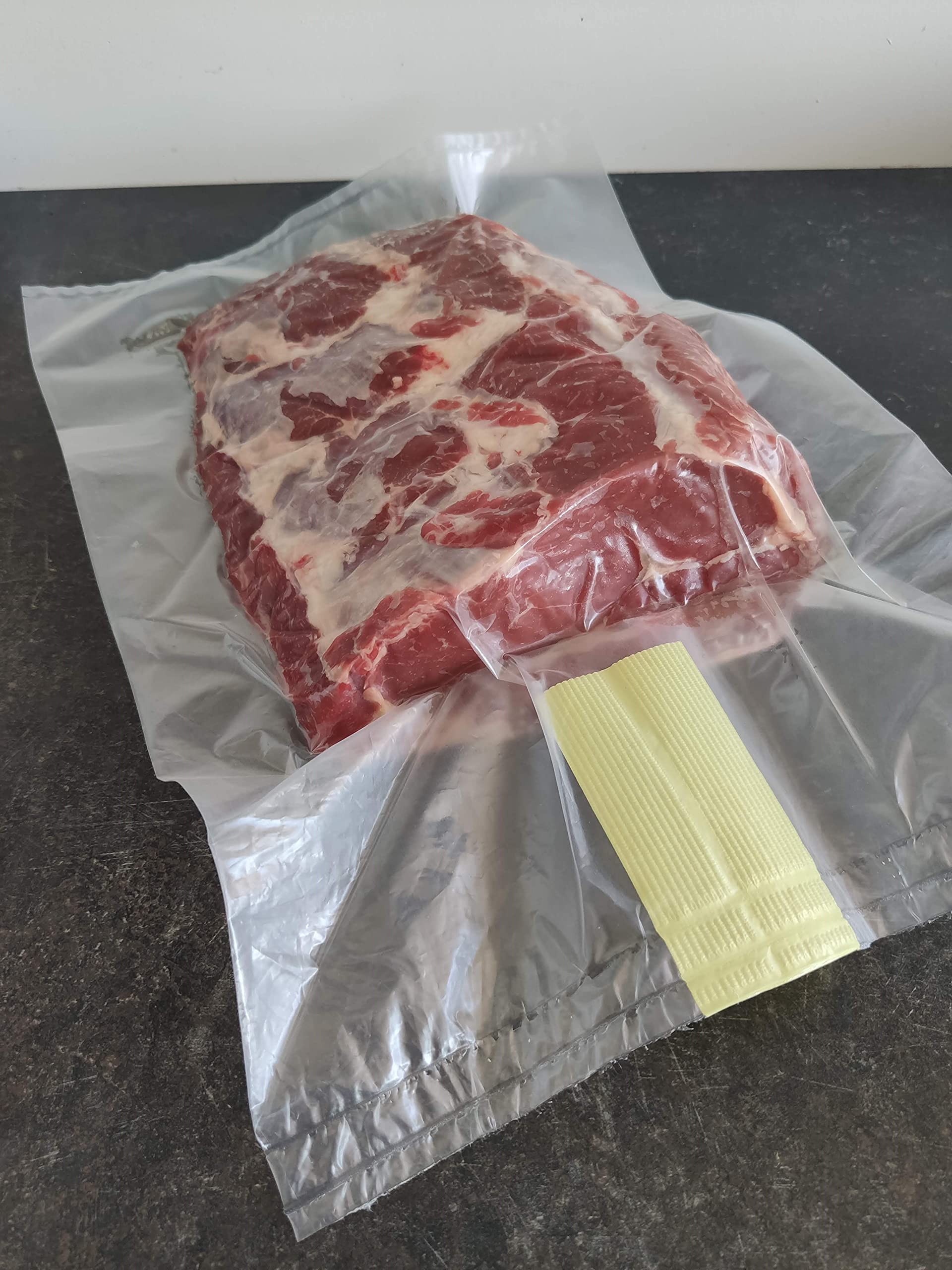 Dry Aging Bags for Meat - 5 Pack (8x16 inch / 20x40cm) - No Vacuum Sealer Needed - Breathable Membrane for Home Dry Aging 1-5lb (Up to 2.5kg) Steaks - Perfect for Enhancing Flavor & Tenderness in Beef, Steak & Roasts