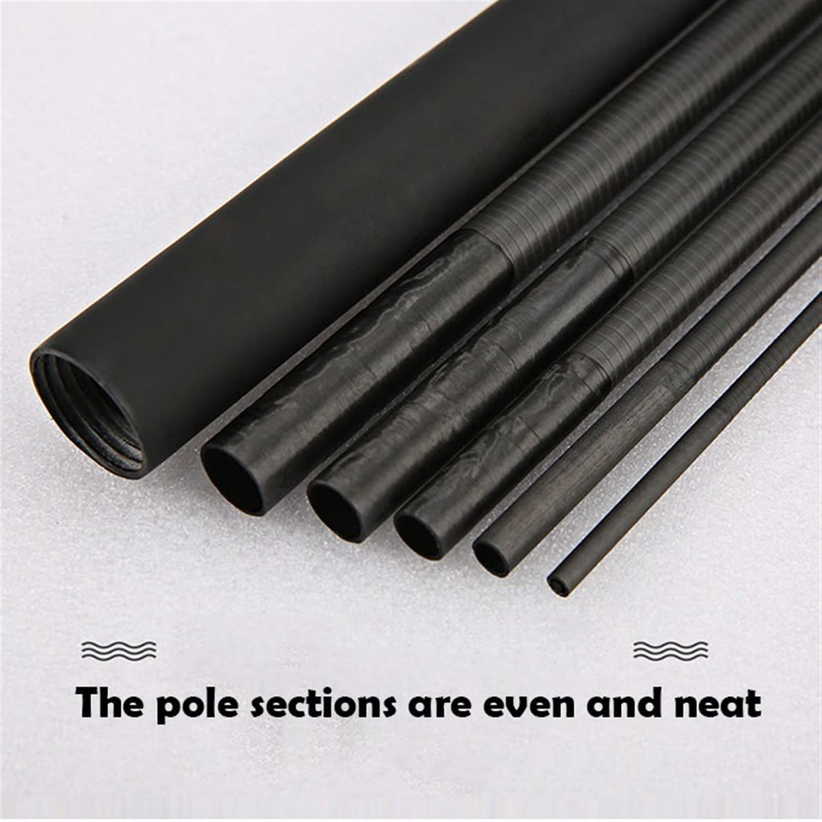 Super Light Hard Carbon Fiber Telescopic Fishing Rod 3.6-7.2M - Freshwater, Stream & Carp Fishing Pole - Portable Pen Rod for Travel & Outdoor Adventures