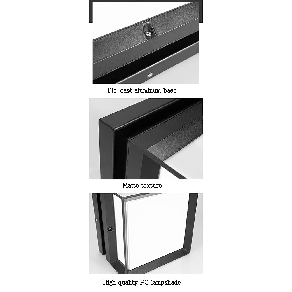 Waterproof Outdoor Deck Post Lights - Solar Powered Pillar Cap Lighting for Fence, Patio, Garden & Pathway - Decorative Landscape Lighting for Backyard, Driveway & Walkway at Night