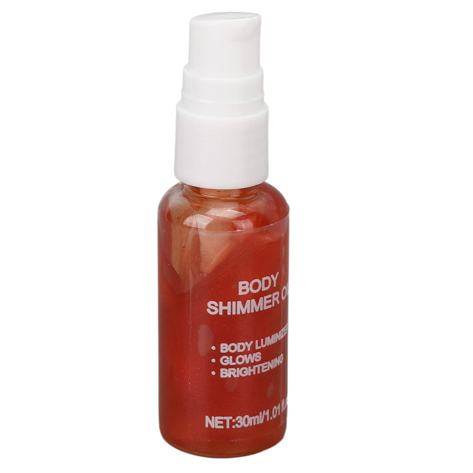 Golden Brown Glitter Body Oil for Face & Body - Shimmering Moisturizer for Daily Use, Parties & Special Occasions