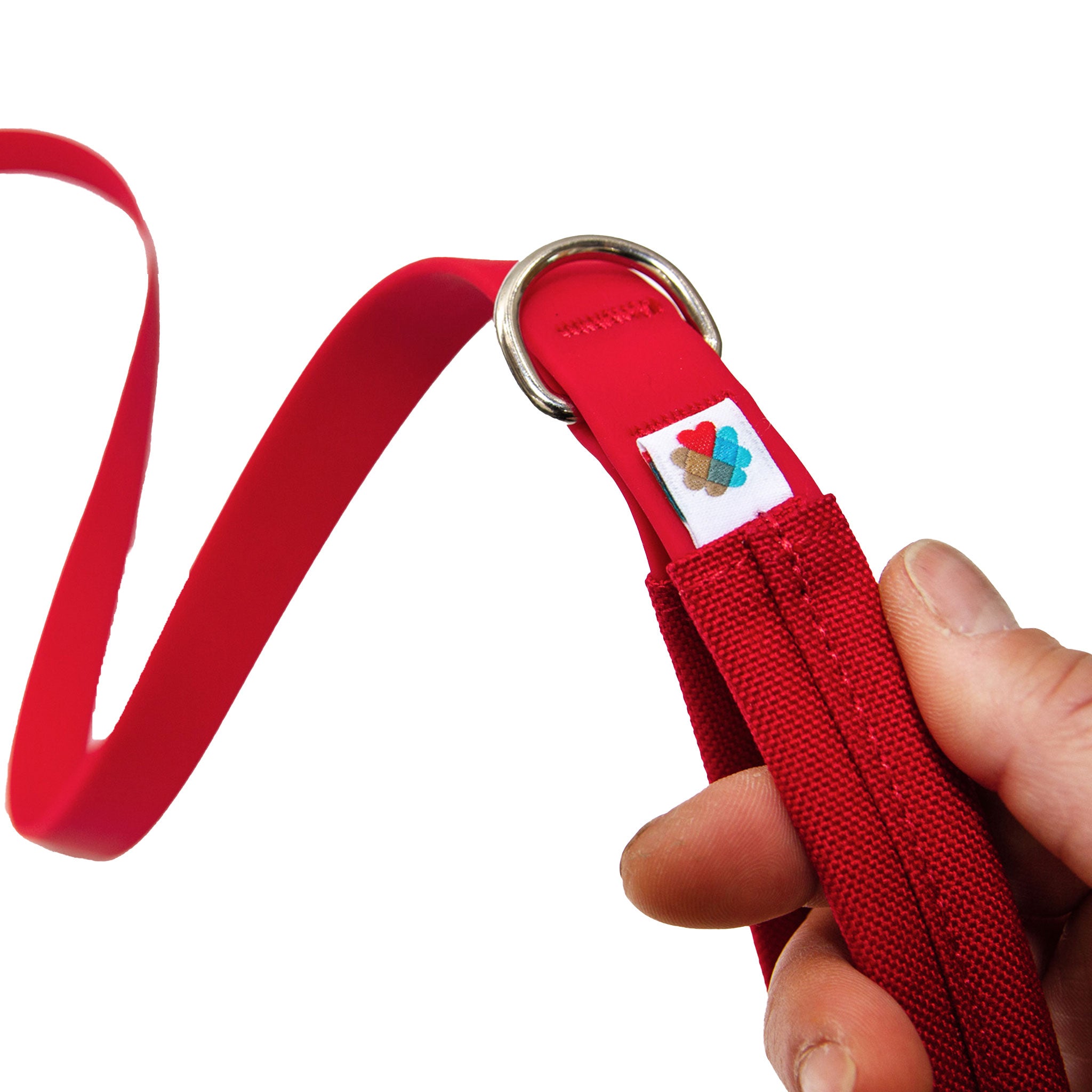 Wildebeest Funston 4-Foot Medium Dog Lead in Red - Perfect for Walking, Training & Outdoor Adventures with Your Pet