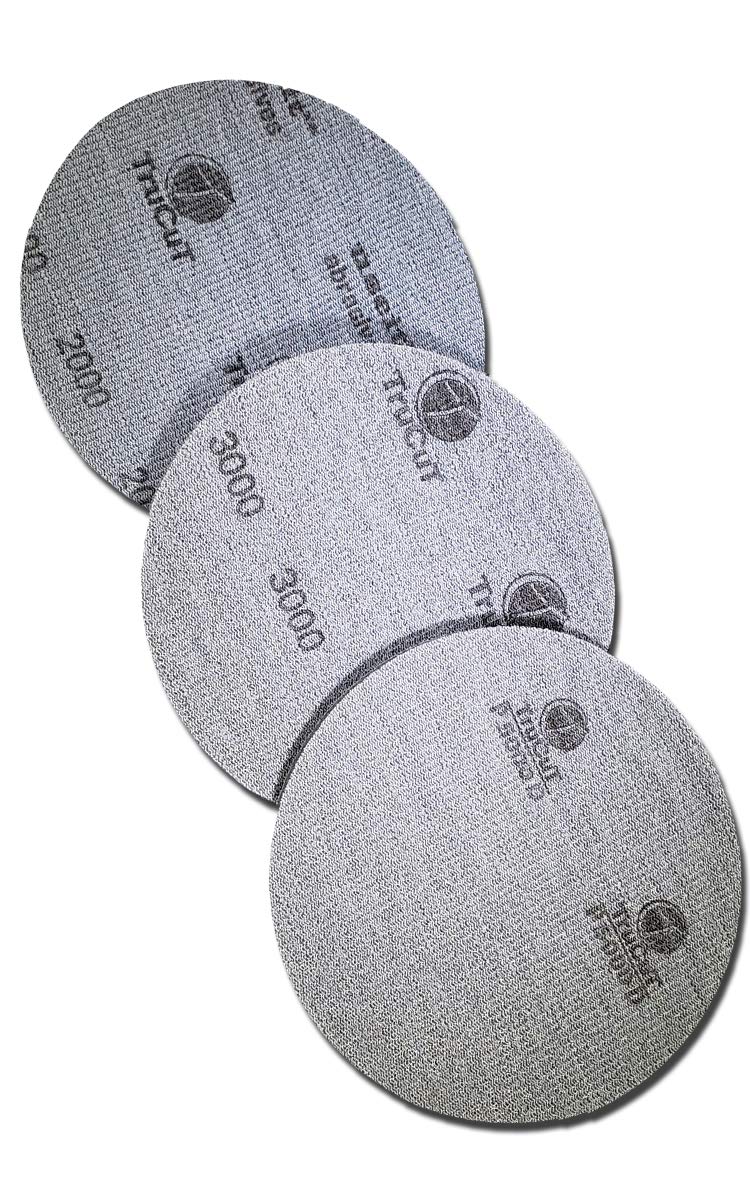 TruCut Premium 5-Inch Sanding Pads for Bowling Balls - 3-Pack | Professional Bowling Ball Resurfacing & Restoration Kit | Ideal for Surface Management & Ball Maintenance | Perfect for Home Use & Pro Shops | Enhance Performance on Lane Conditions