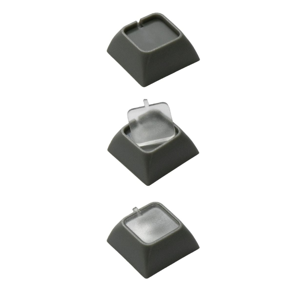 X Keys NevWear DSA Style Replaceable Keycaps - 12-Pack for Mechanical Keyboards - Perfect for Gaming, Typing & Custom Keyboard Builds
