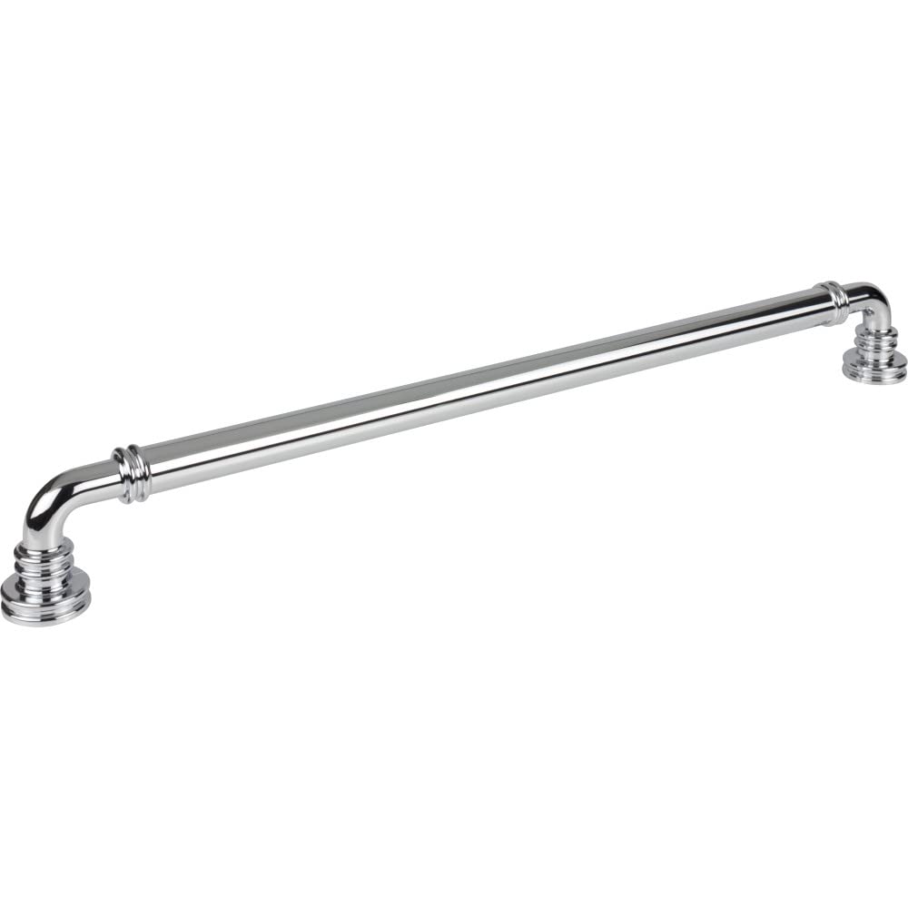 18 Inch Polished Chrome Appliance Pull Handle - Top Knobs Cranford Collection for Kitchen Cabinets & Drawers