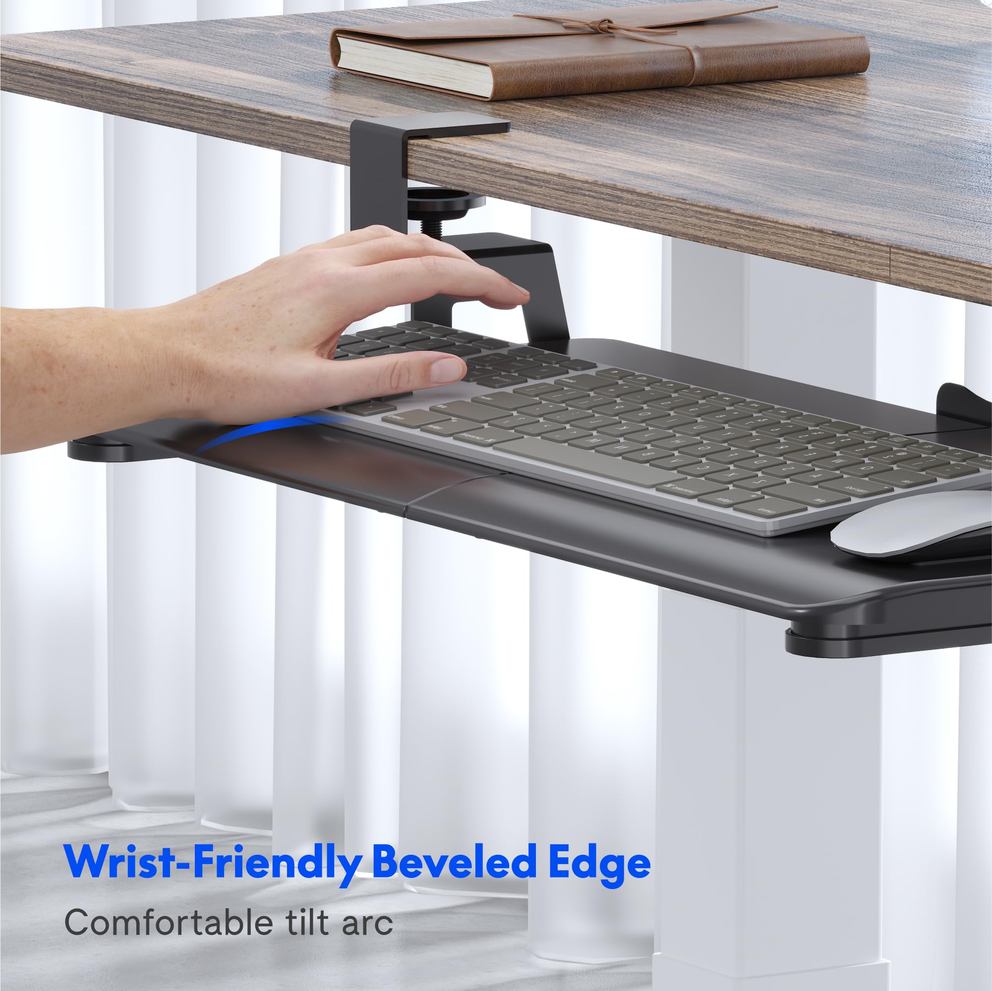 FlexiSpot Ergonomic Under Desk Keyboard Tray - 25.6