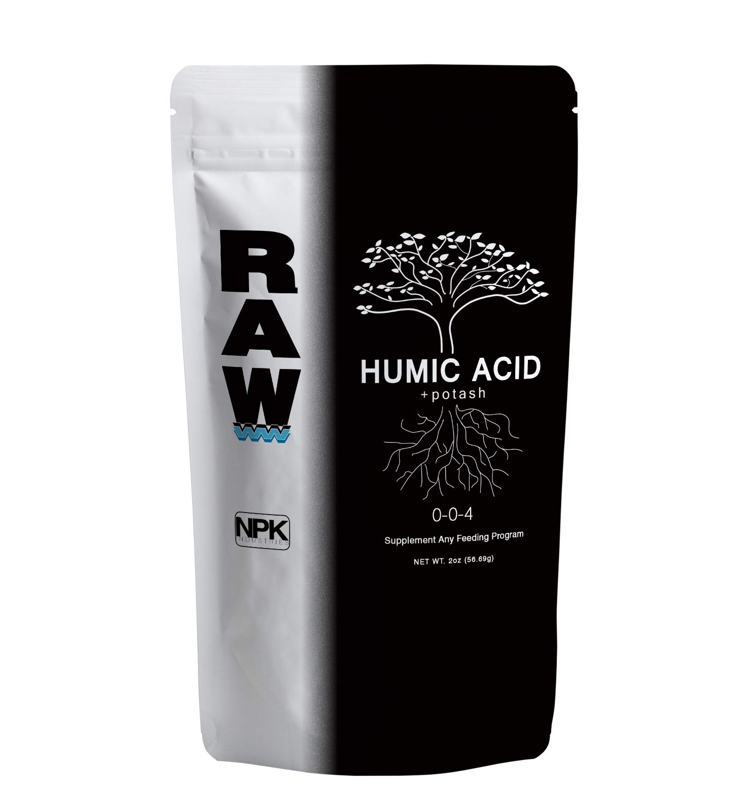 Organic RAW Humic Acid Powder for Plants - Natural Soil Conditioner & Plant Growth Booster for Gardens, Lawns, Indoor & Outdoor Plants | Improves Nutrient Absorption & Root Development