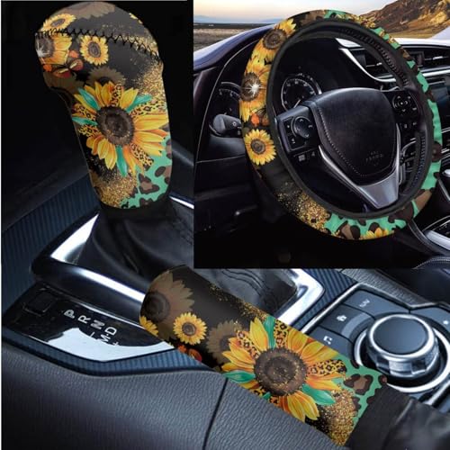 Sunflower Green Leopard Print