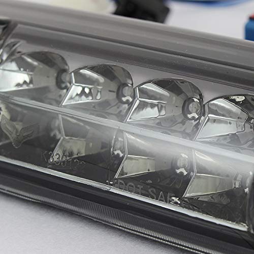 AKKON Black Smoked LED Tail Lights + 3rd Brake Lamp for 2003-2006 Chevy Silverado Pickup Truck - Upgrade Your Ride with Stylish & Durable Lighting (Perfect for Night Driving & Custom Truck Mods)