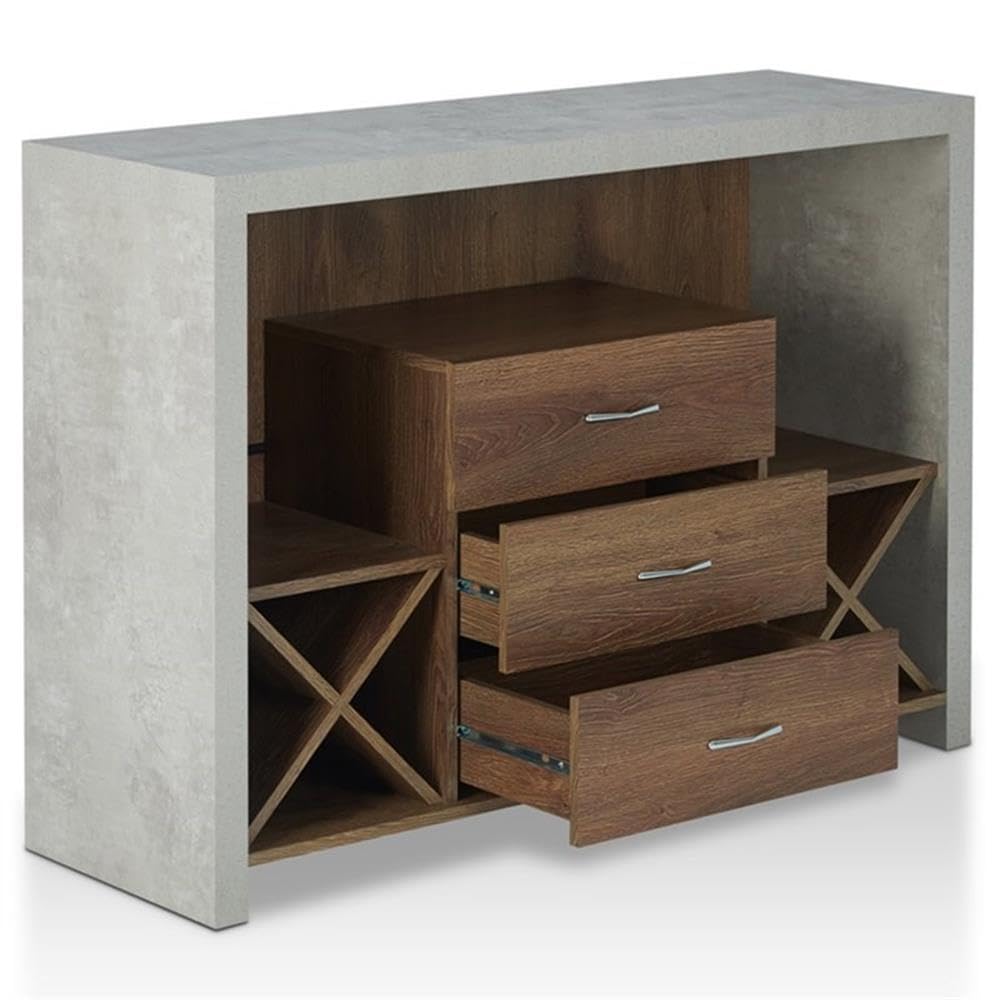Furniture of America Persephone Industrial 48