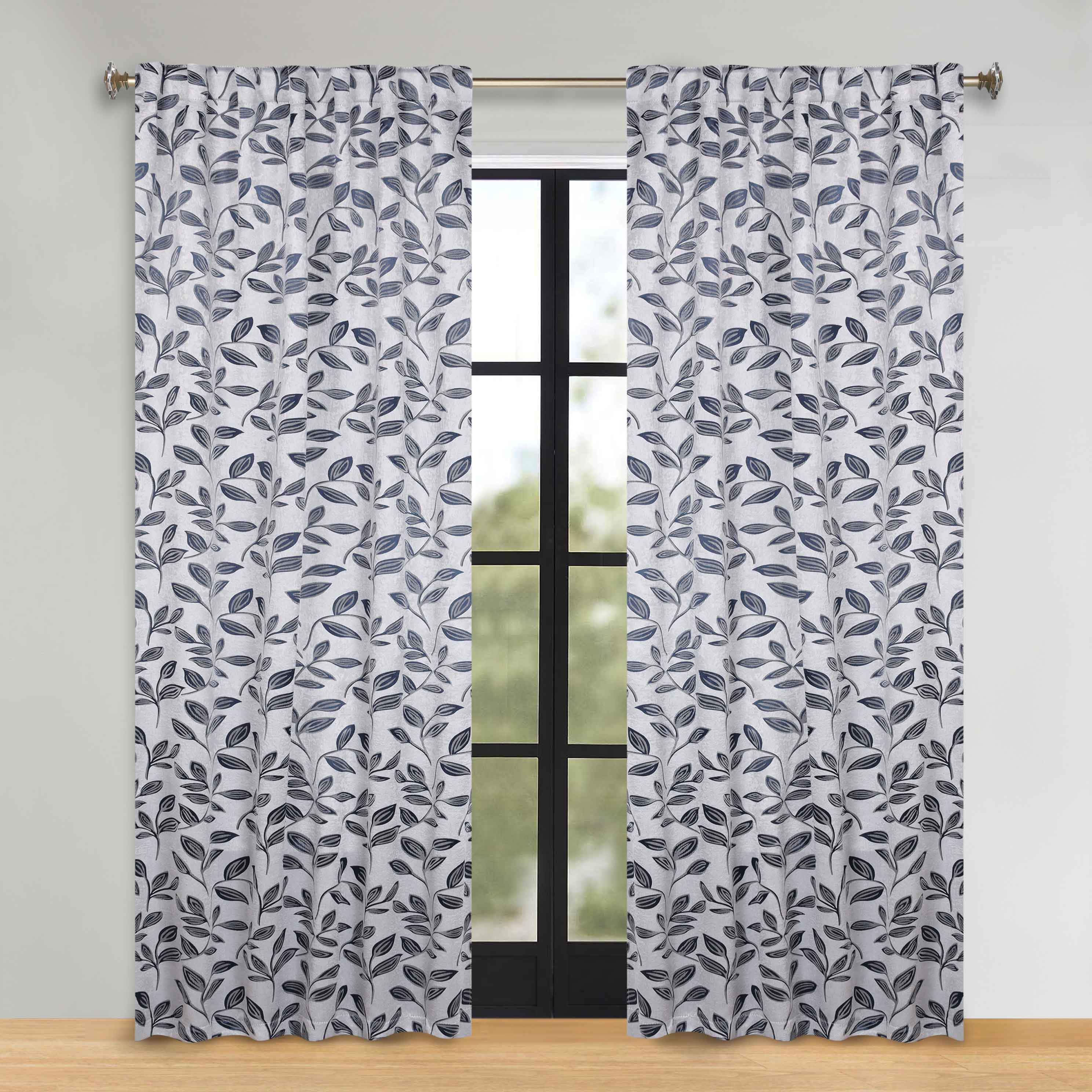 Premium Blackout Curtains for Bedroom - Super Soft Thermal Insulated Room Darkening Drapes with Back Tab Design (Set of 2 Panels) - Perfect for Nursery, Home Theater & Shift Workers