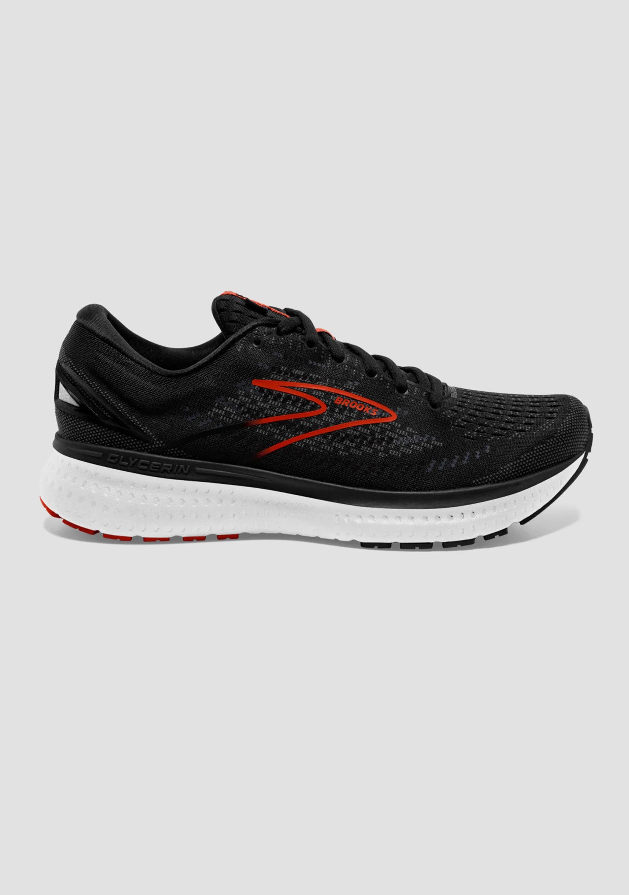 Brooks Men’s Glycerin 19 Running Shoes - Premium Cushioned Sneakers for Long-Distance & Marathon Training - Perfect for Road Running, Jogging, and Gym Workouts