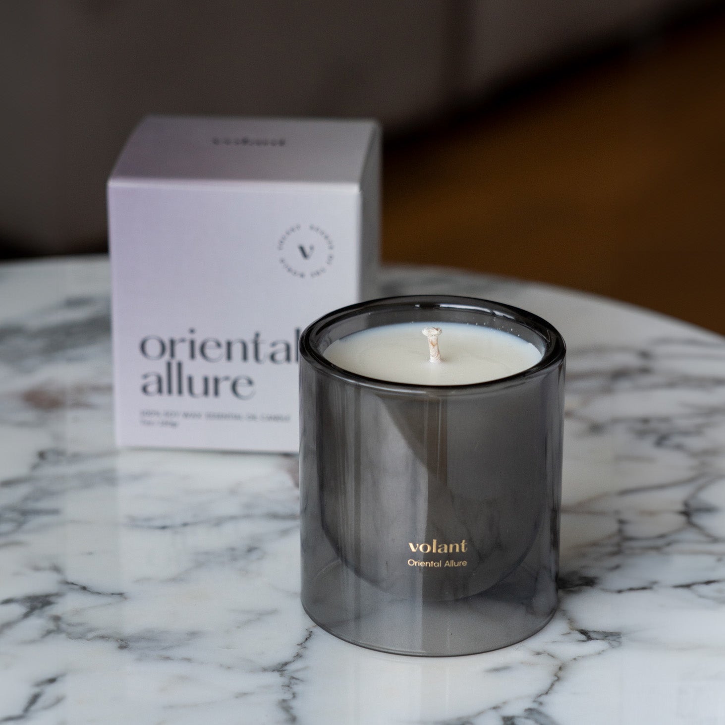 Oriental Allure Scented Candle - Exotic Aromatherapy for Home Relaxation & Meditation | Perfect for Living Room, Bedroom & Spa