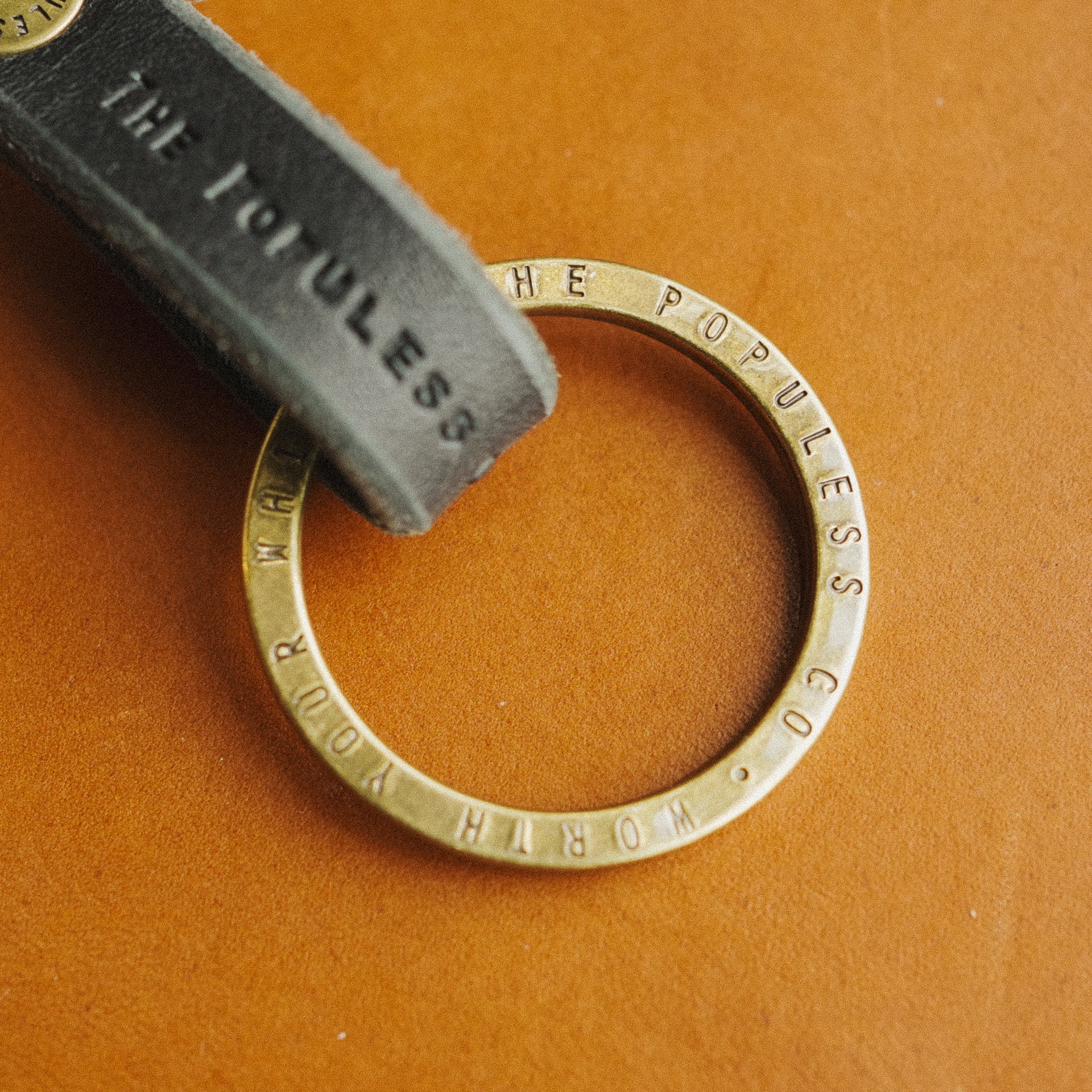 The Smith Fob Keychain - Sleek Black Key Ring for Home, Office & Car Keys | Durable & Stylish Key Holder for Everyday Use