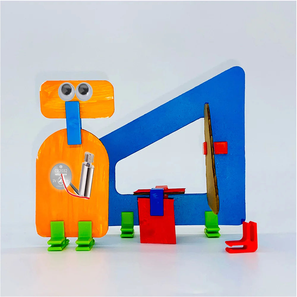 3Dux Design Build A Bot Accessory Kit - STEM Learning Toy for Kids | Creative Robotics Building Set for Home & Classroom Activities