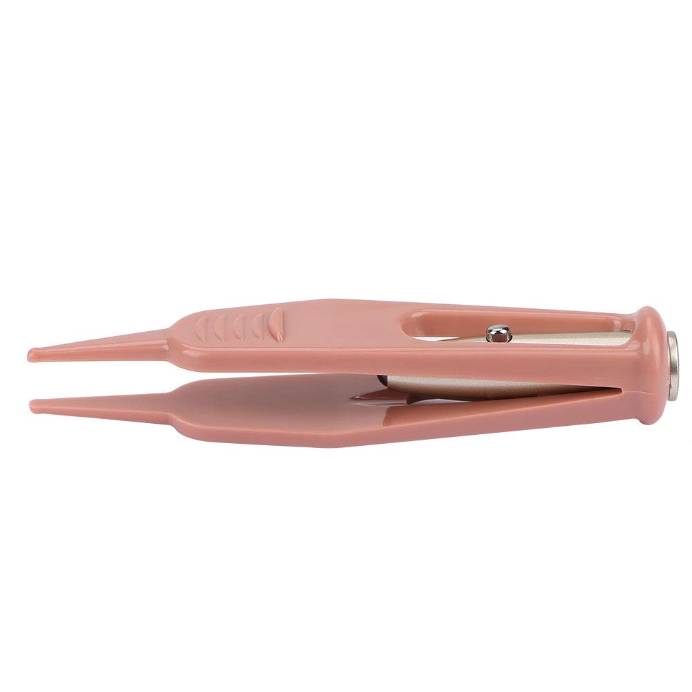 Premium Stainless Steel Cleaning Tweezers - Baby Nose Tweezers & Ear Wax Remover Tool - Anti-Slip Grip for Safe Nose, Ear, Navel & Eye Cleaning - Perfect for Newborn Care & Personal Hygiene