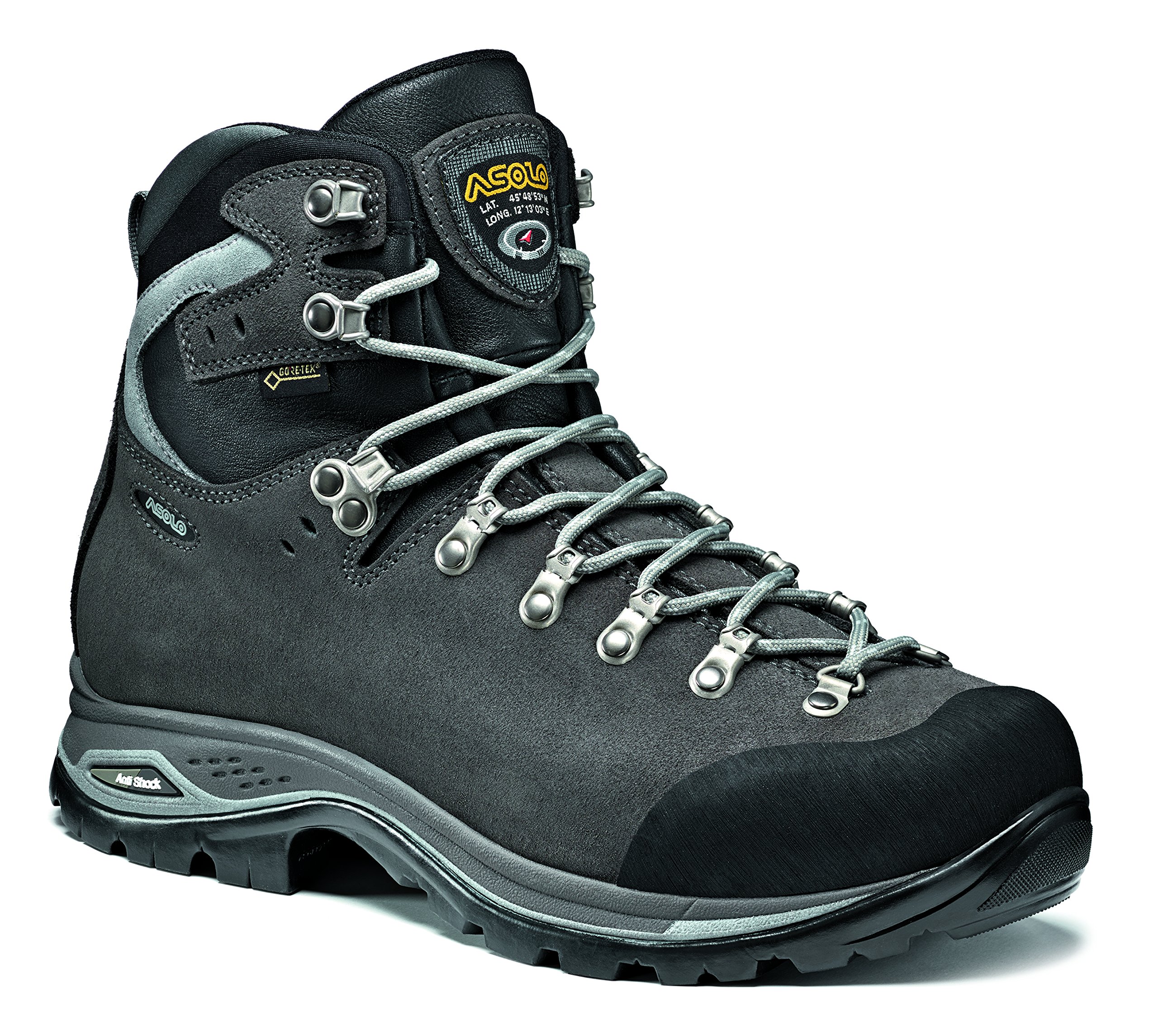 Asolo Men's High Rise Hiking Boots - Waterproof Trekking Shoes for Outdoor Adventures, Mountain Climbing & Backpacking