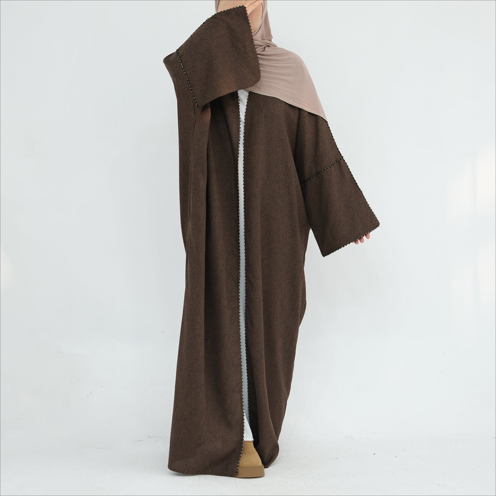 Elegant Beaded Women's Robe Dress for Evening Parties & Special Occasions | Comfortable & Stylish Loungewear