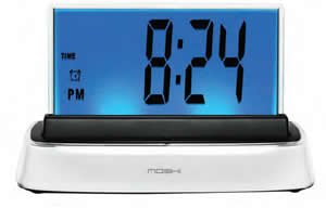 Moshi Classic Alarm Clock - Stylish & Reliable for Bedroom & Office