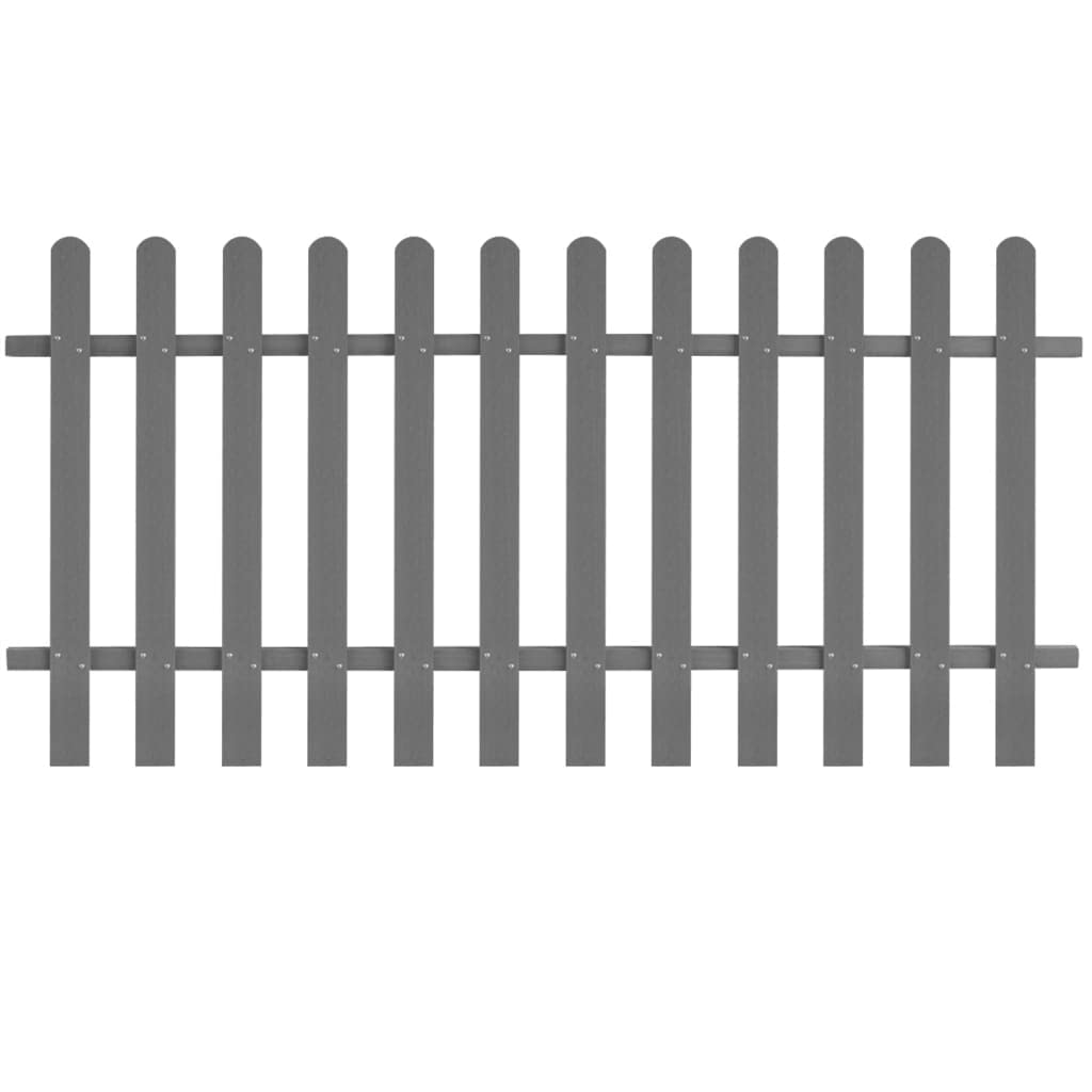 vidaXL WPC Picket Fence 78.7