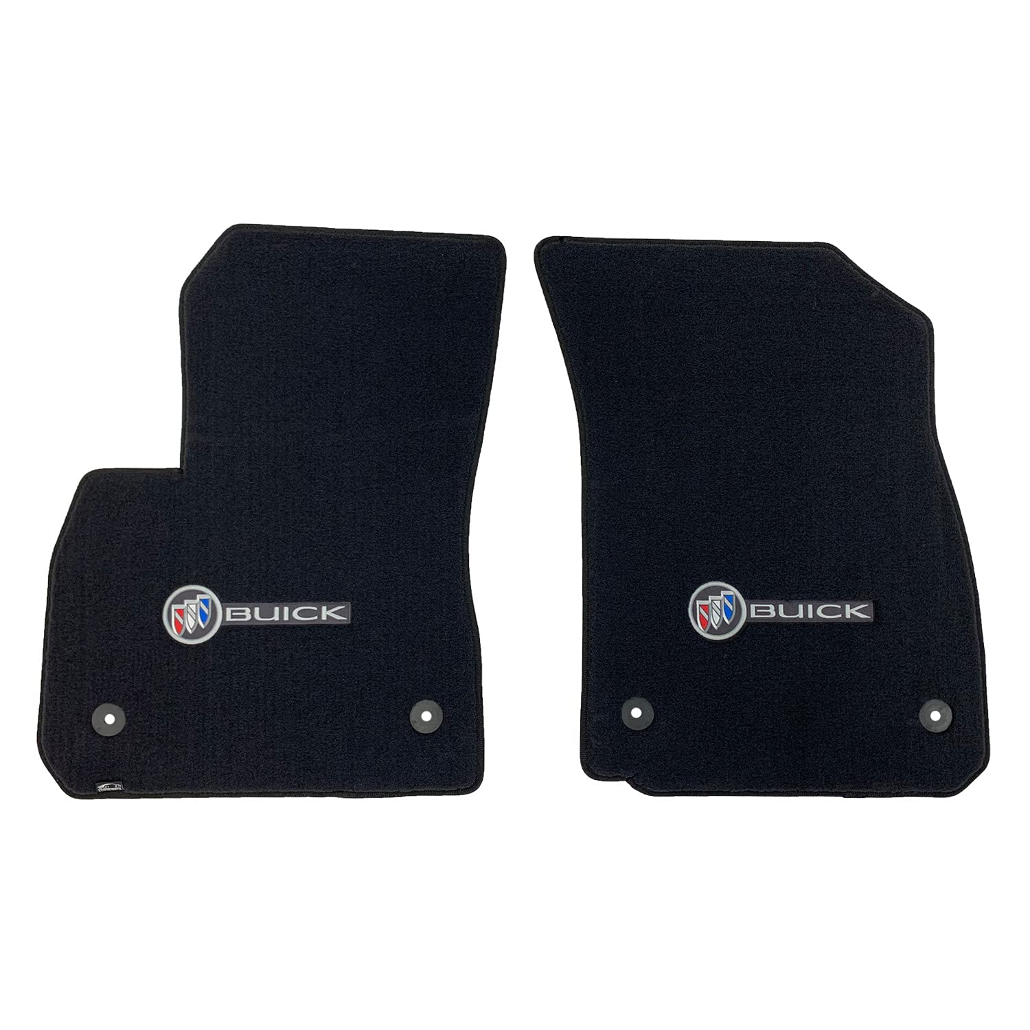 Premium Custom-Fit Carpeted Floor Mats for 2018-2020 Buick Regal - Luxury Car Floor Liners (Black, 2-Piece Front Set) - Perfect for All-Weather Protection & Enhanced Interior Style