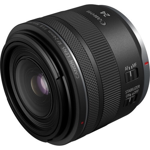 Canon RF 24mm f/1.8 Macro IS STM Lens - Wide Aperture Prime Lens for Portrait, Landscape & Low Light Photography | Perfect for Travel, Street & Macro Shooting