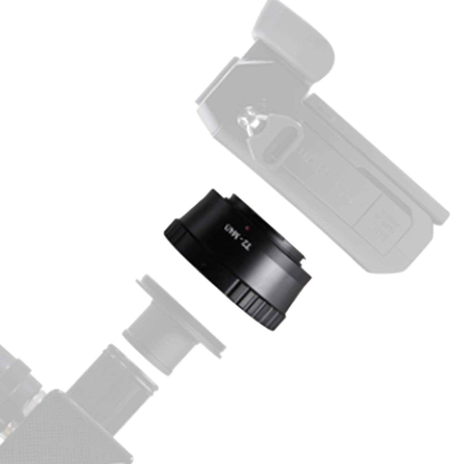Astromania T T2 Mount Adapter for Olympus & Panasonic M4/3 Cameras - Compatible with Olympus EP1 EP2 EPL1, Panasonic DMC-G1 GH1 GF1 - Perfect for Astrophotography & Lens Conversion