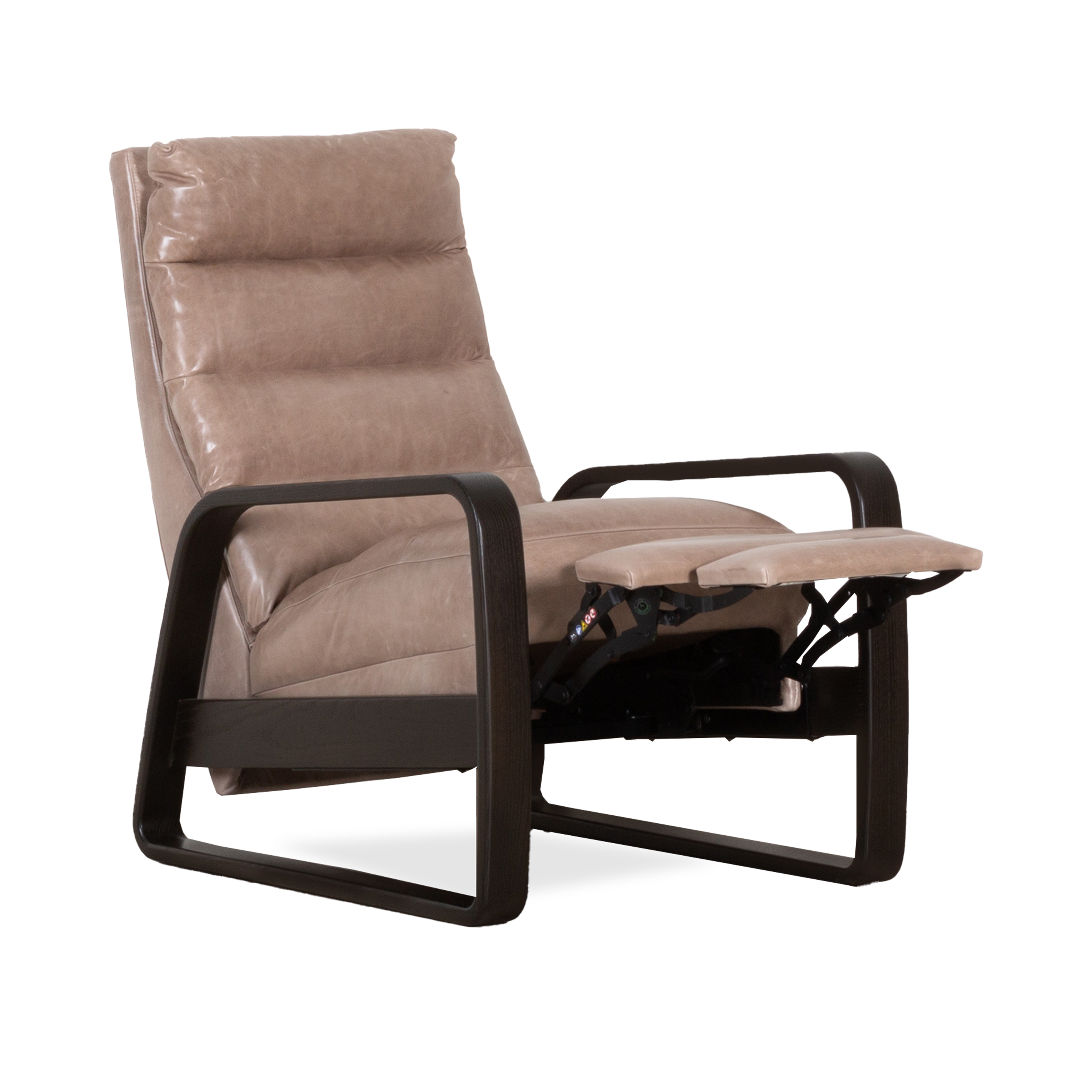 Elton Recliner Chair - Modern PU Leather Reclining Sofa with Footrest - Comfortable Living Room Furniture for Relaxing & Watching TV