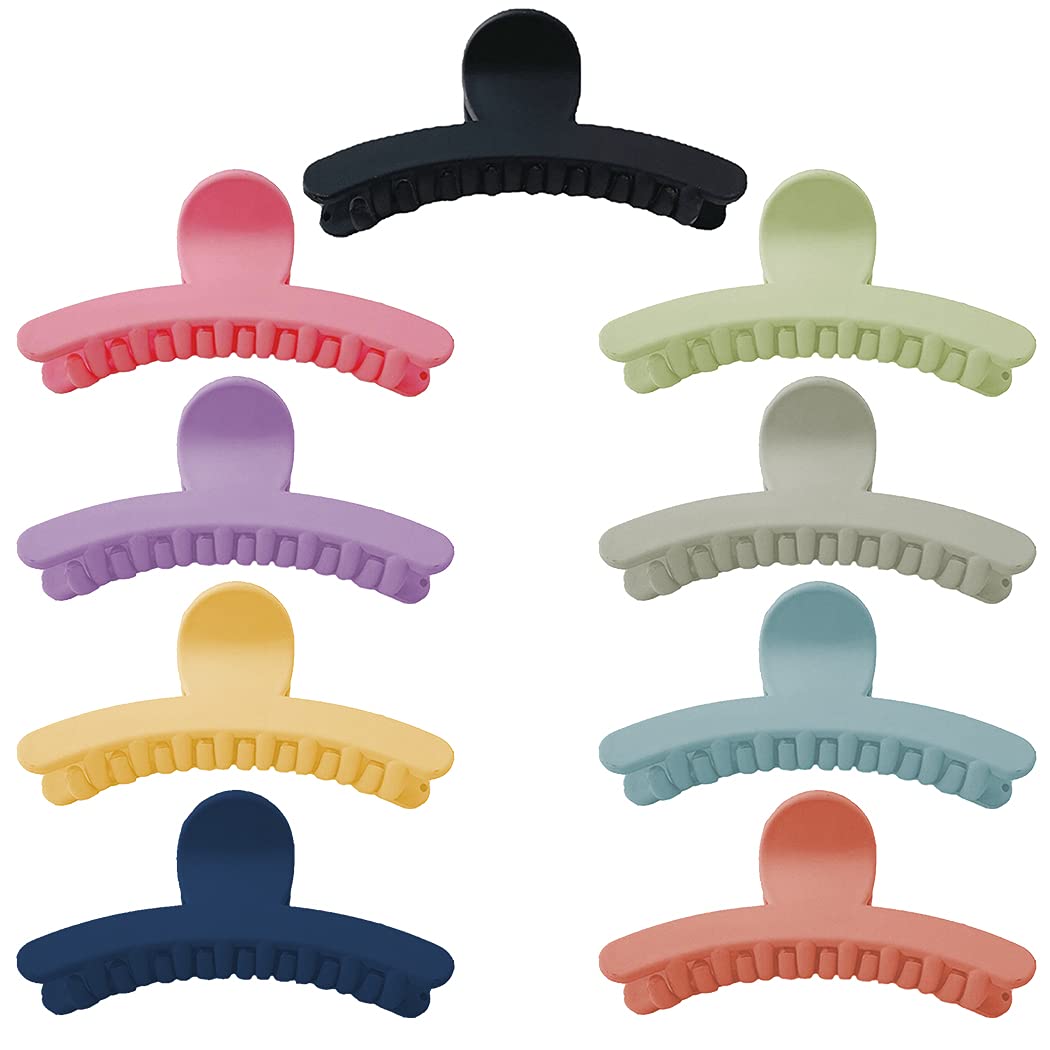 Licogel 9PCS Matte Hair Clips - Strong Hold Barrettes for Styling