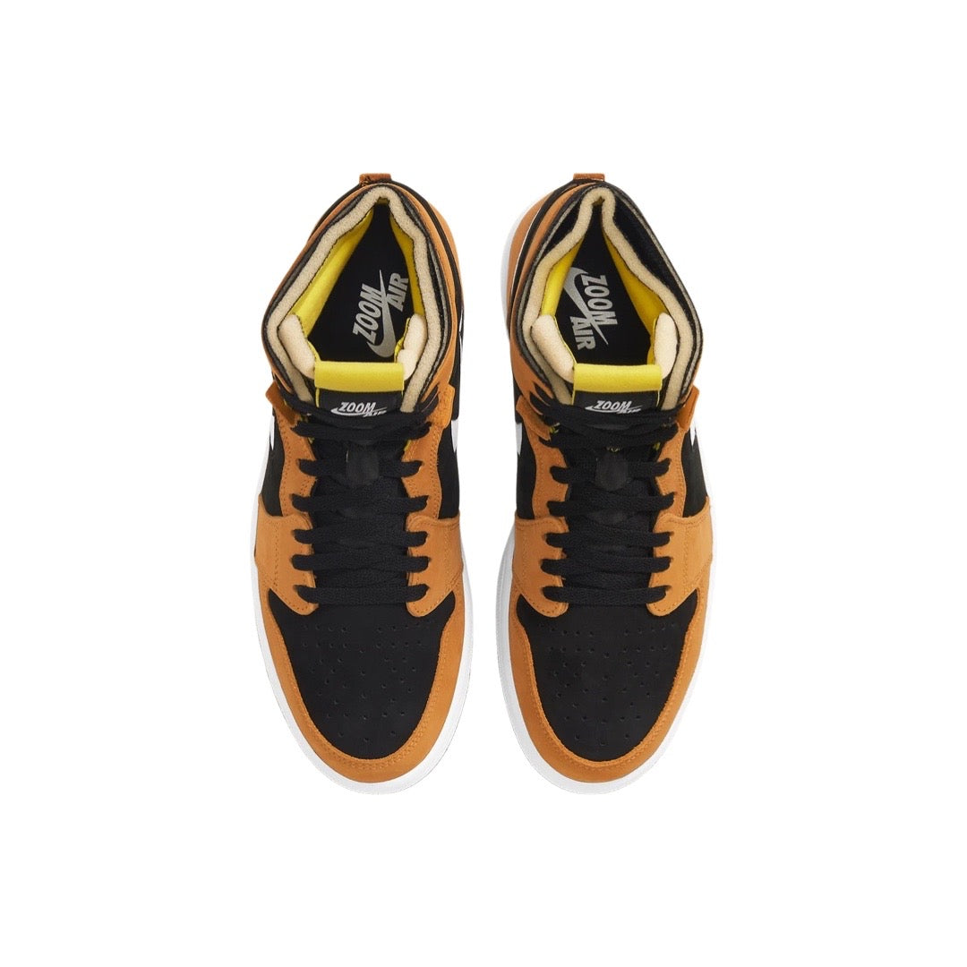 Air Jordan 1 Retro High CMFT Sneakers - Black Monarch White Colorway - Men's Basketball Shoes for Casual Wear & Street Style