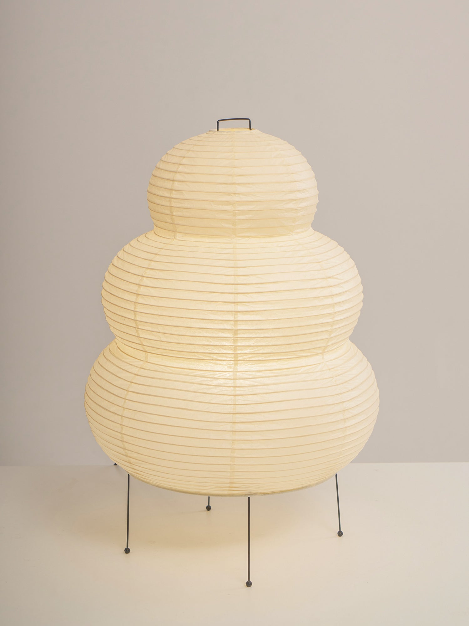 Akari Paper Table Lamp - Handmade Japanese Shoji Style Lighting for Bedroom, Living Room & Office - Warm Ambient Light for Relaxation & Decor