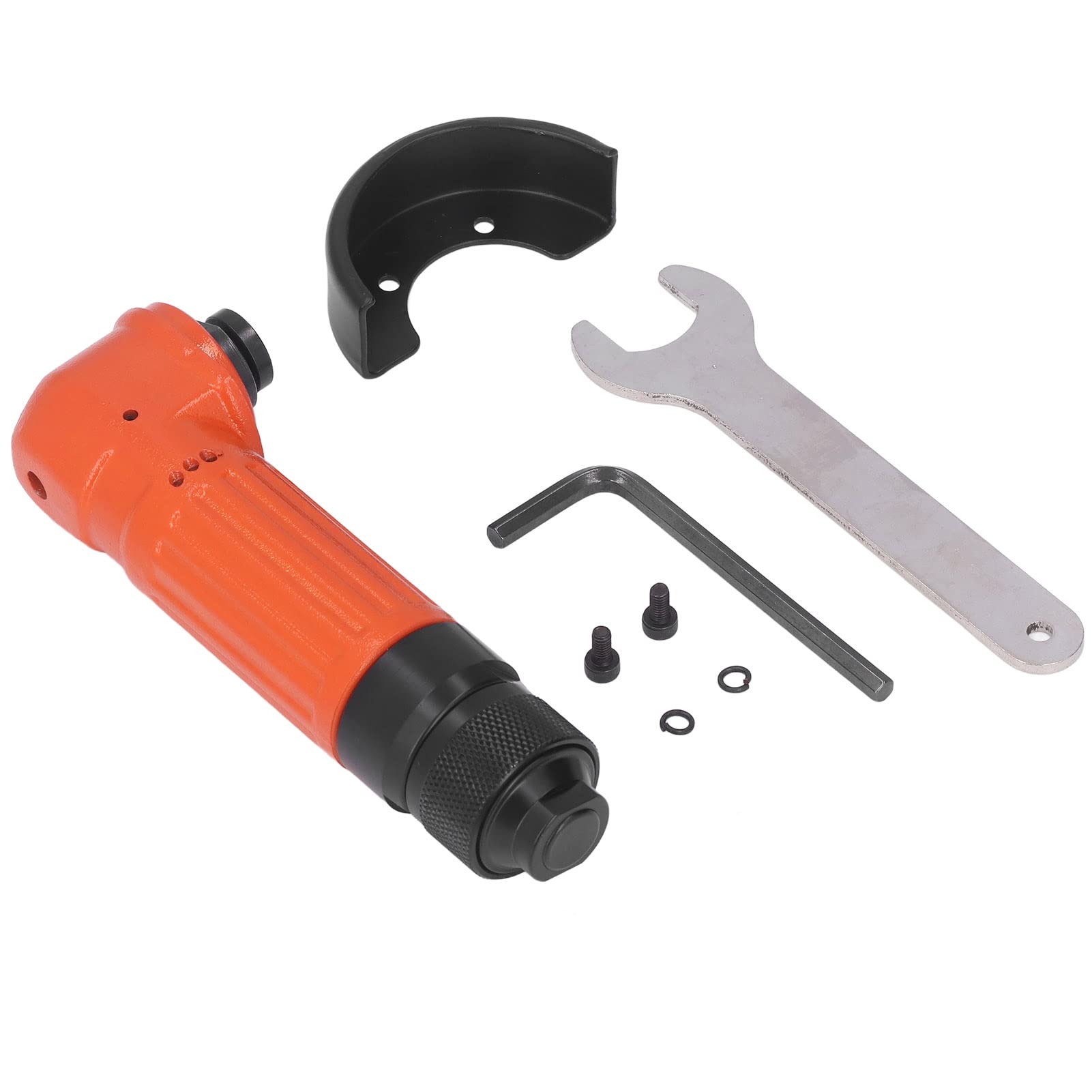 Premium Stainless Steel Air Angle Grinder Tool - 15000 RPM High-Speed Industrial Grinder for Metalworking, Woodworking & Machinery Manufacturing | Perfect for Cutting, Grinding & Polishing Metal, Wood & Concrete Surfaces