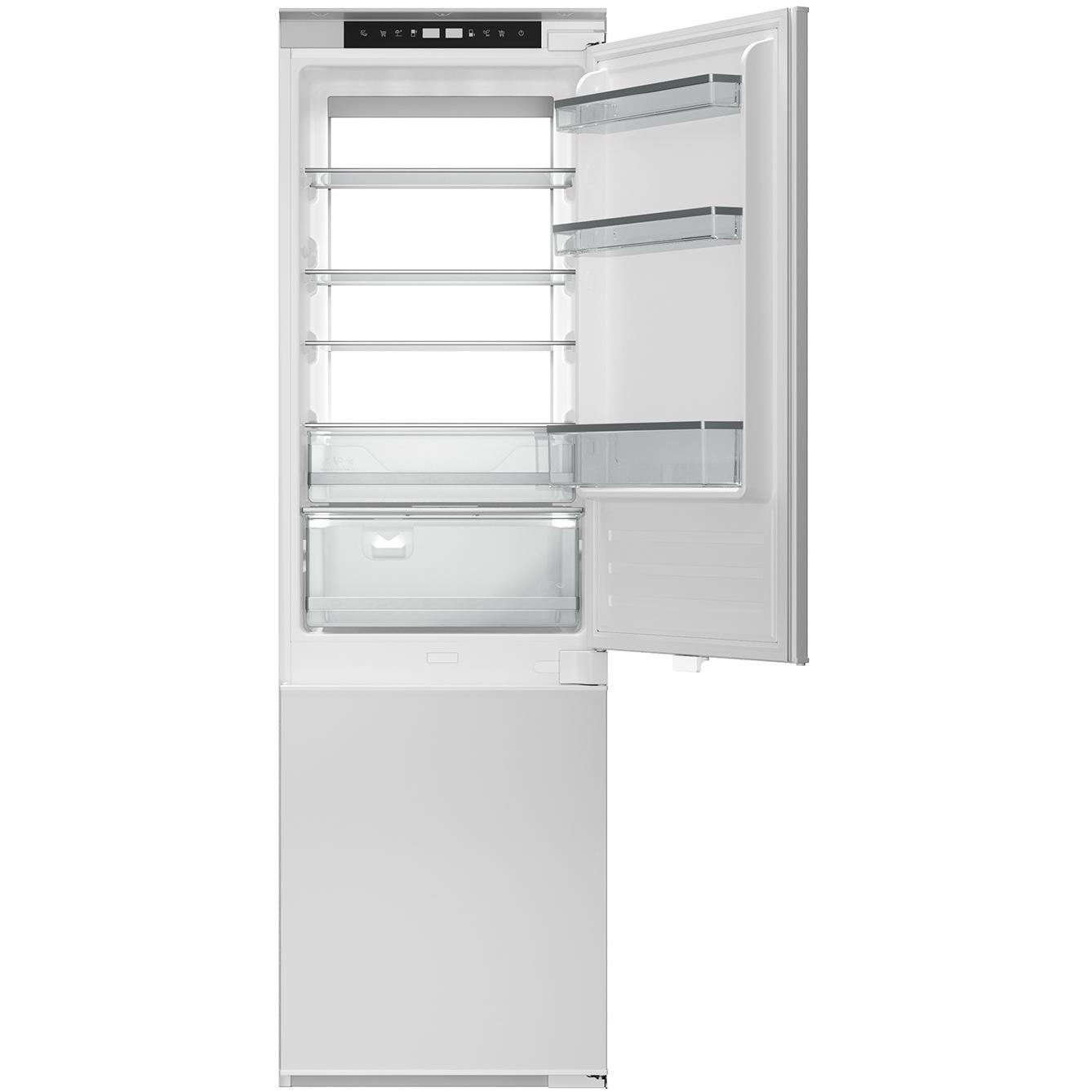 Bertazzoni 24 Inch Built-In Bottom Freezer Refrigerator with Automatic Ice Maker - Stainless Steel Energy Star Rated for Modern Kitchens