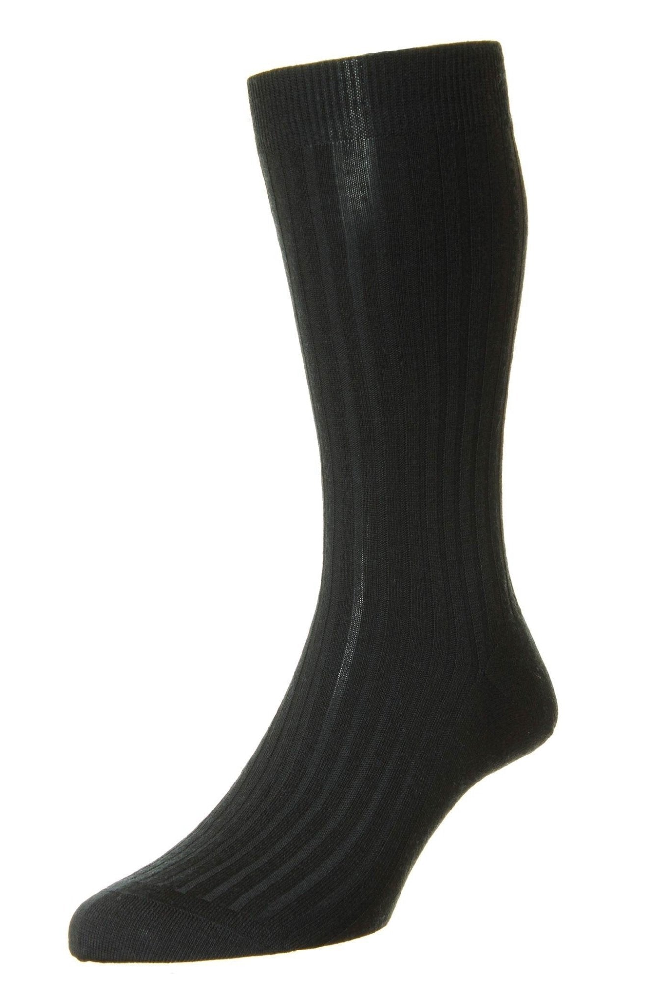 PANTHERELLA Wool Blend Socks for Men & Women - Soft Thermal Winter Socks - Black Color - Perfect for Hiking, Skiing & Cold Weather Activities
