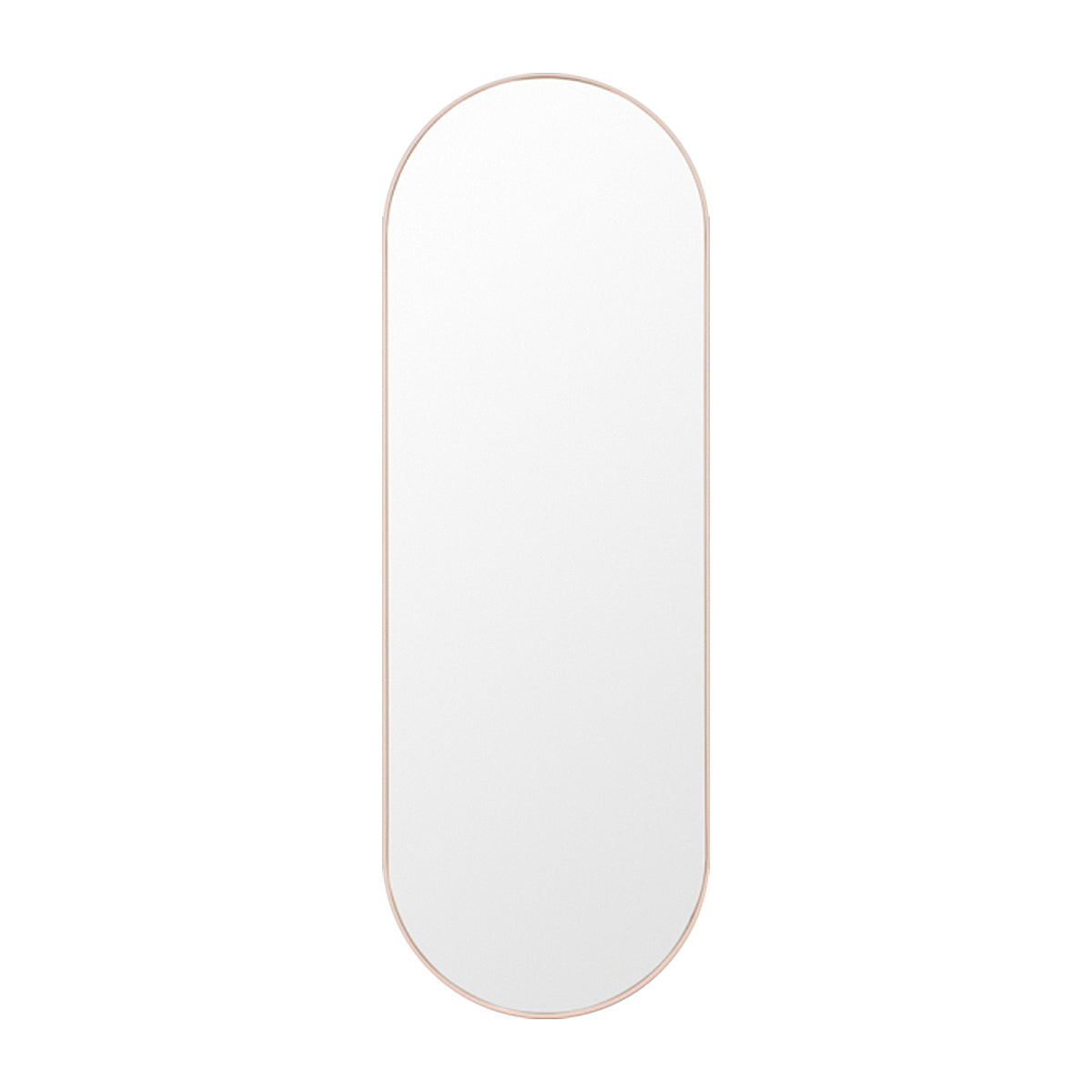 Bjorn Oval Mirror - Powder Coated Modern Wall Mirror for Living Room, Bedroom & Bathroom | Elegant Home Decor & Functional Vanity Mirror
