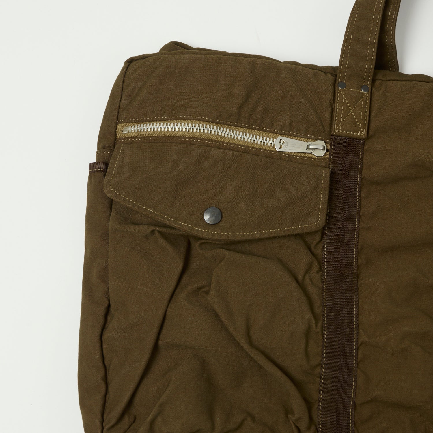 Porter Yoshida & Co. Large Crag 2-Way Boston Bag in Coyote - Stylish Durable Travel & Work Tote for Men & Women