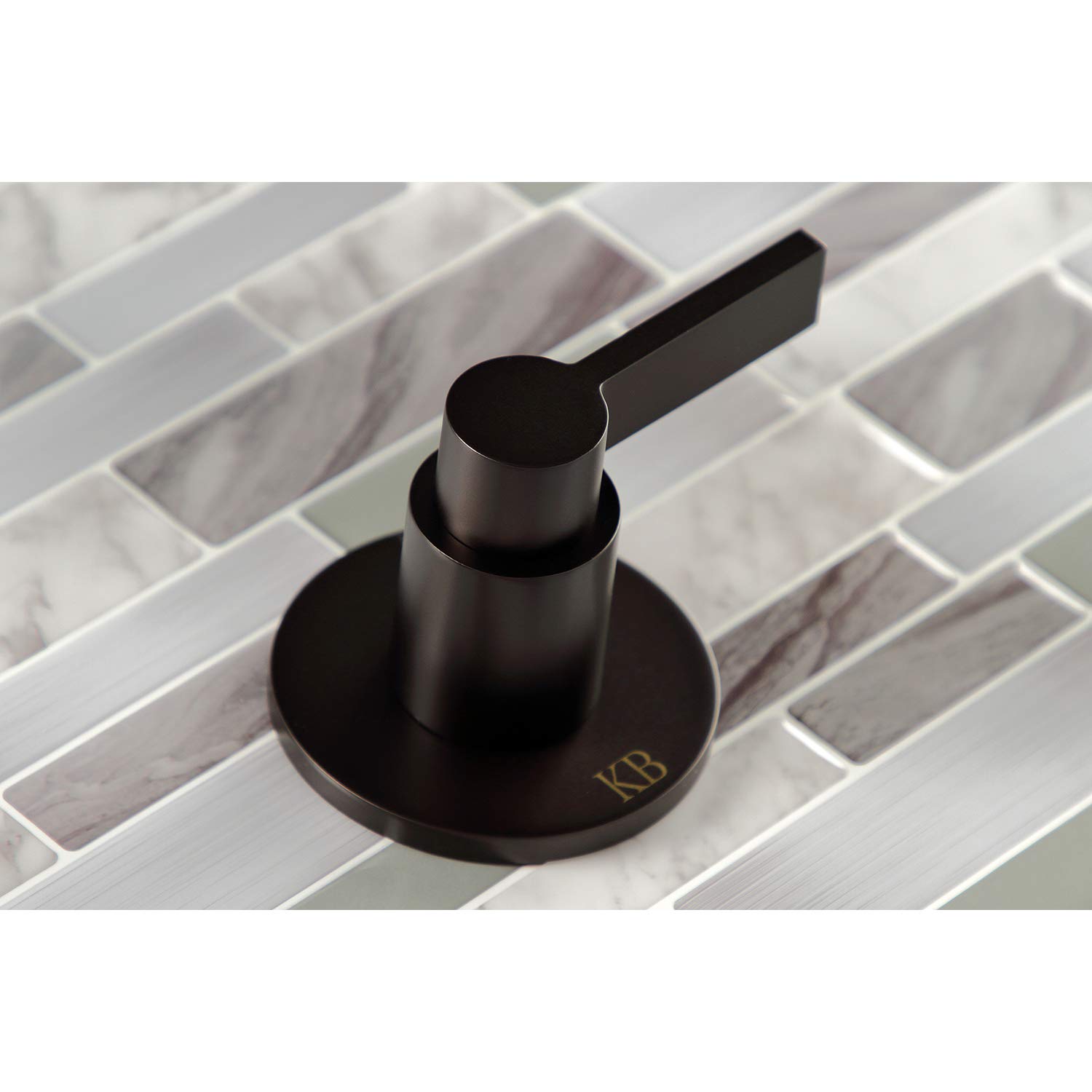 Kingston Brass KBX8145NDL NuvoFusion Oil Rubbed Bronze Tub and Shower Faucet - 7.13