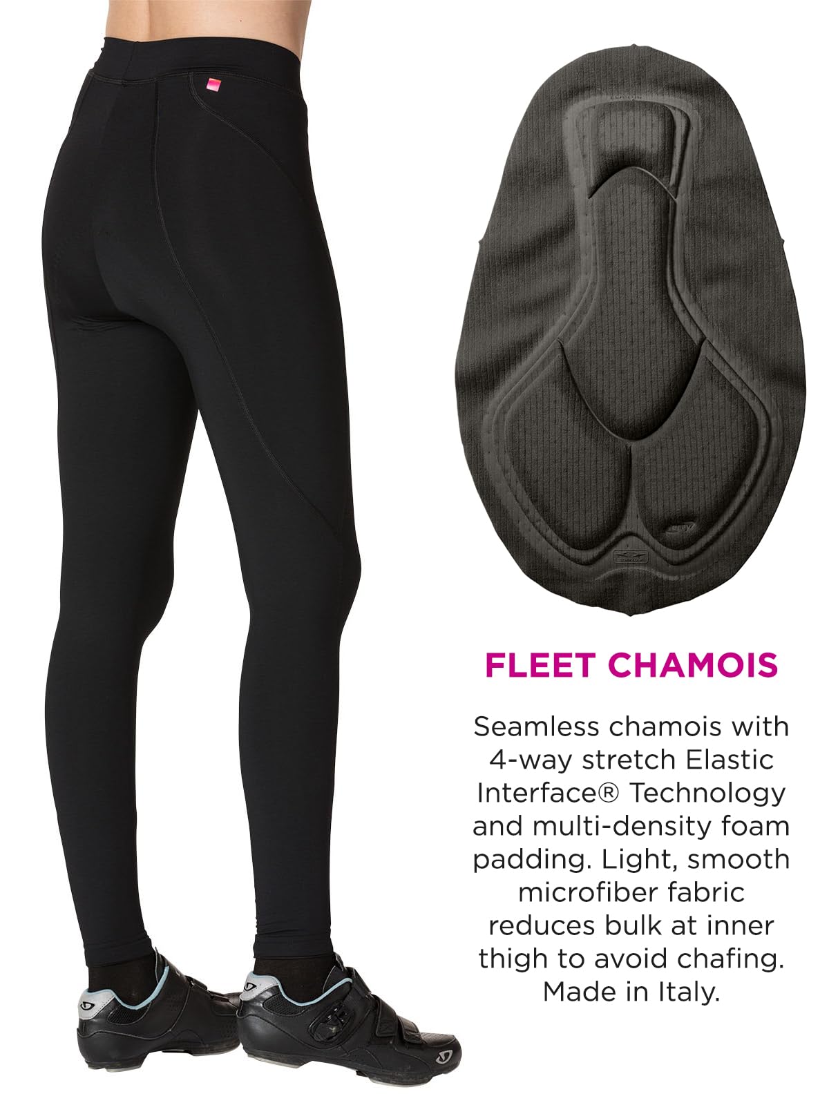 Women's Terry Cycling Padded Bike Pants - 28