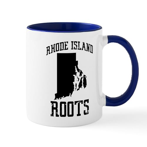 White/Navy Inside - Rhode Island Roots