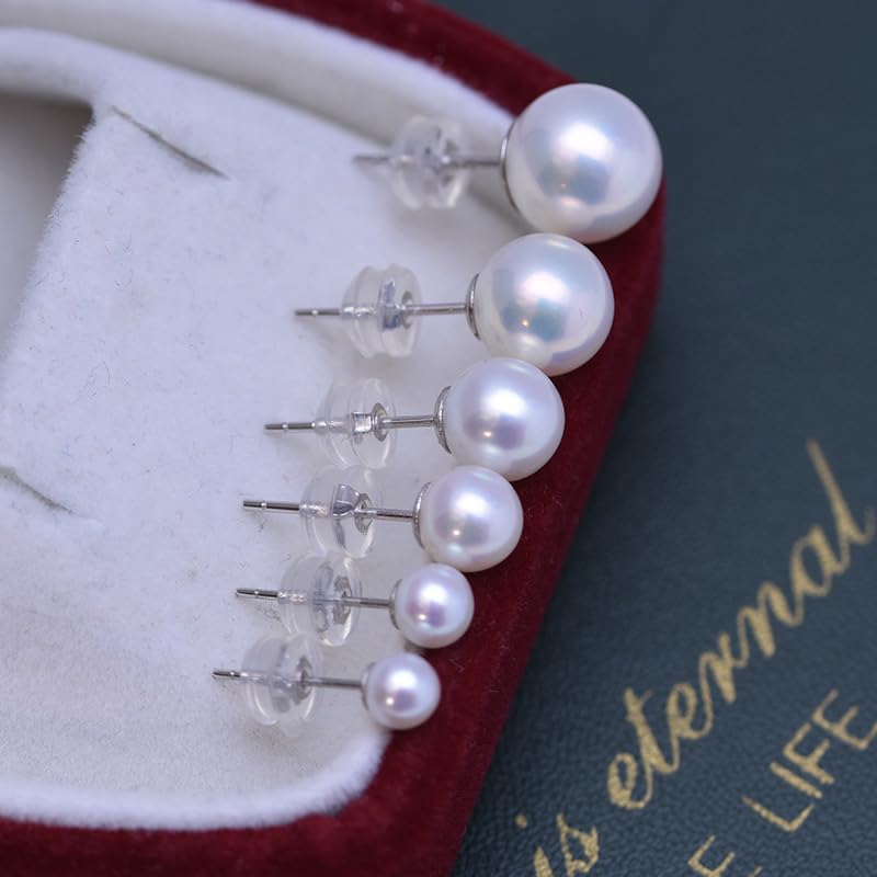 18k Gold Pearl Jewelry Set - Elegant Gifts for Women, Wife, Mother, Girlfriend | Birthday, Anniversary, Mother's Day, Christmas & Valentine's Day Presents | Perfect for Special Occasions & Everyday Wear