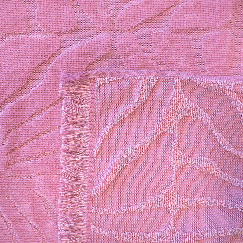 Premium HiLo Beach Towel - Soft, Absorbent & Quick-Drying - Dandy Orchid by Bambury - Perfect for Pool, Beach, Yoga & Travel