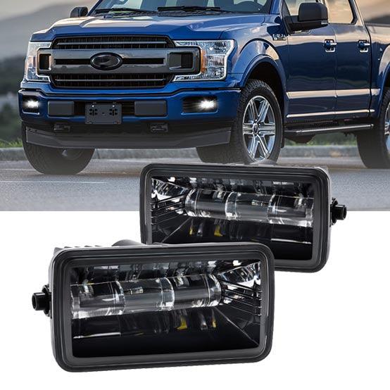2-Pack 36W 4 Inch LED Fog Lights Compatible with 2015-2020 Ford F150 - Durable Off-Road Lighting for Trucks, SUVs & Night Driving