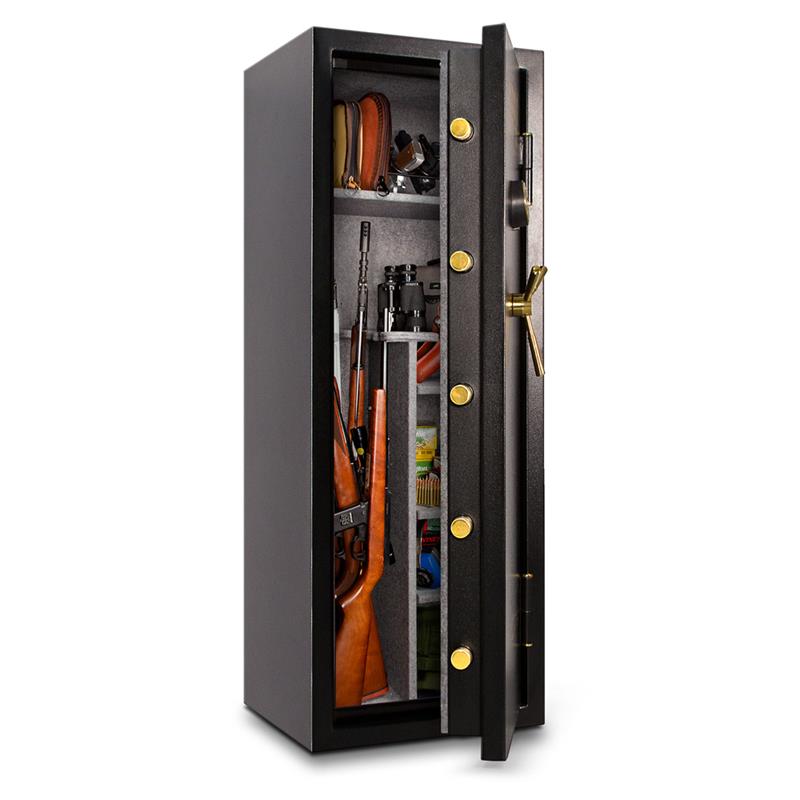 MBF5922E 14-Gun Fireproof Safe with Electronic Lock - 1 Hour Fire Protection for Home & Office Security