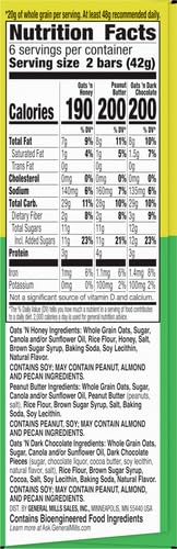 Nature Valley Crunchy Granola Bars Variety Pack - 12 Bars (8.94 OZ, 6 Pouches) | Healthy Snacks for Hiking, Office & School Lunch | Oats & Honey, Peanut Butter & Chocolate Flavors