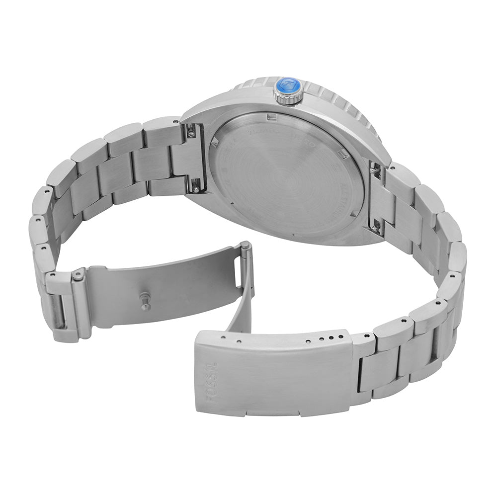 Fossil Breaker FS6064 Men's Stainless Steel Watch - Waterproof, Durable & Stylish for Everyday Wear, Business & Outdoor Activities