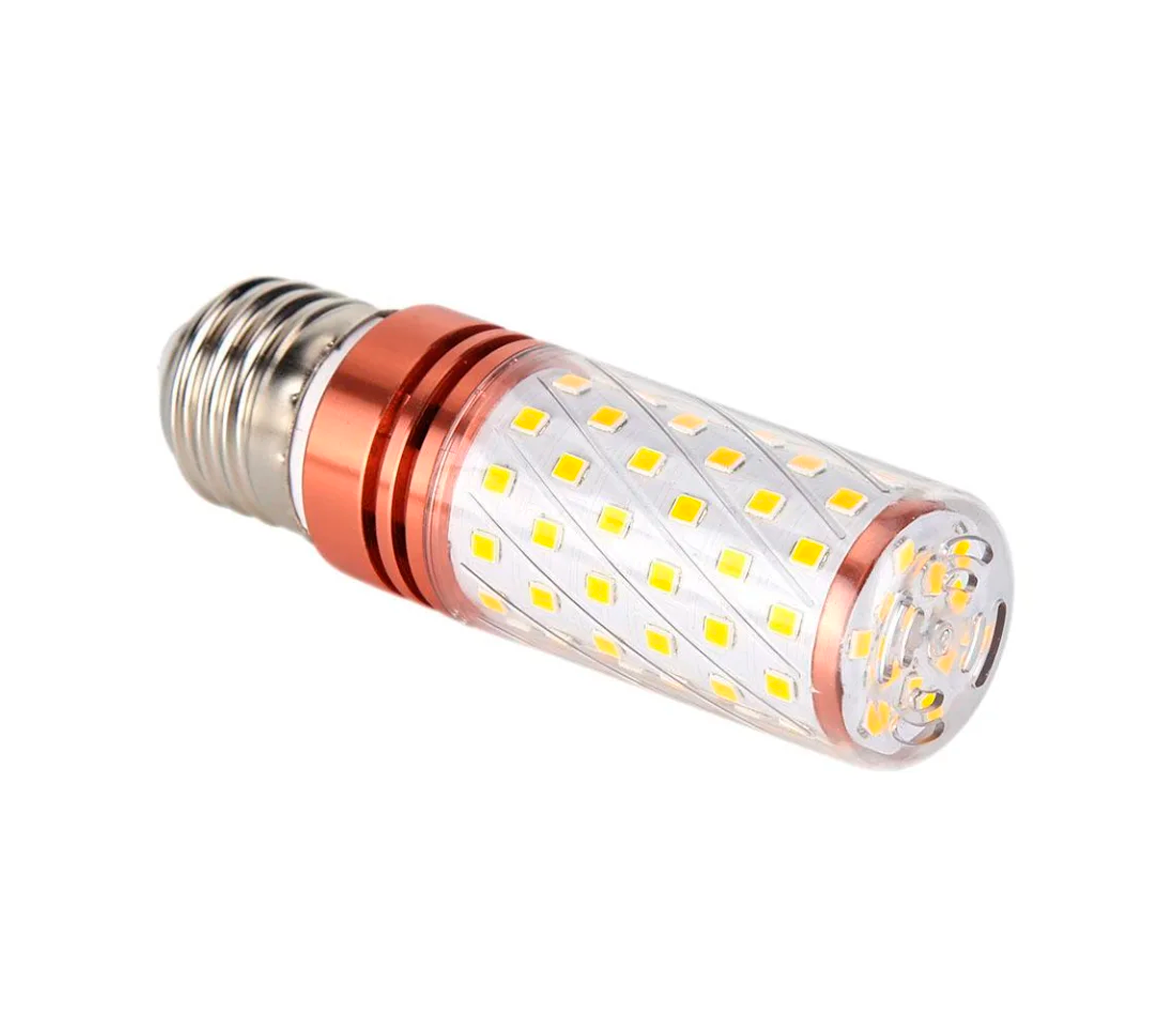 6W E27 LED Tubular Bulb, 85-265V Tricolor (Warm/White/Cool White) - Energy Efficient Lighting for Home, Office, and Commercial Spaces