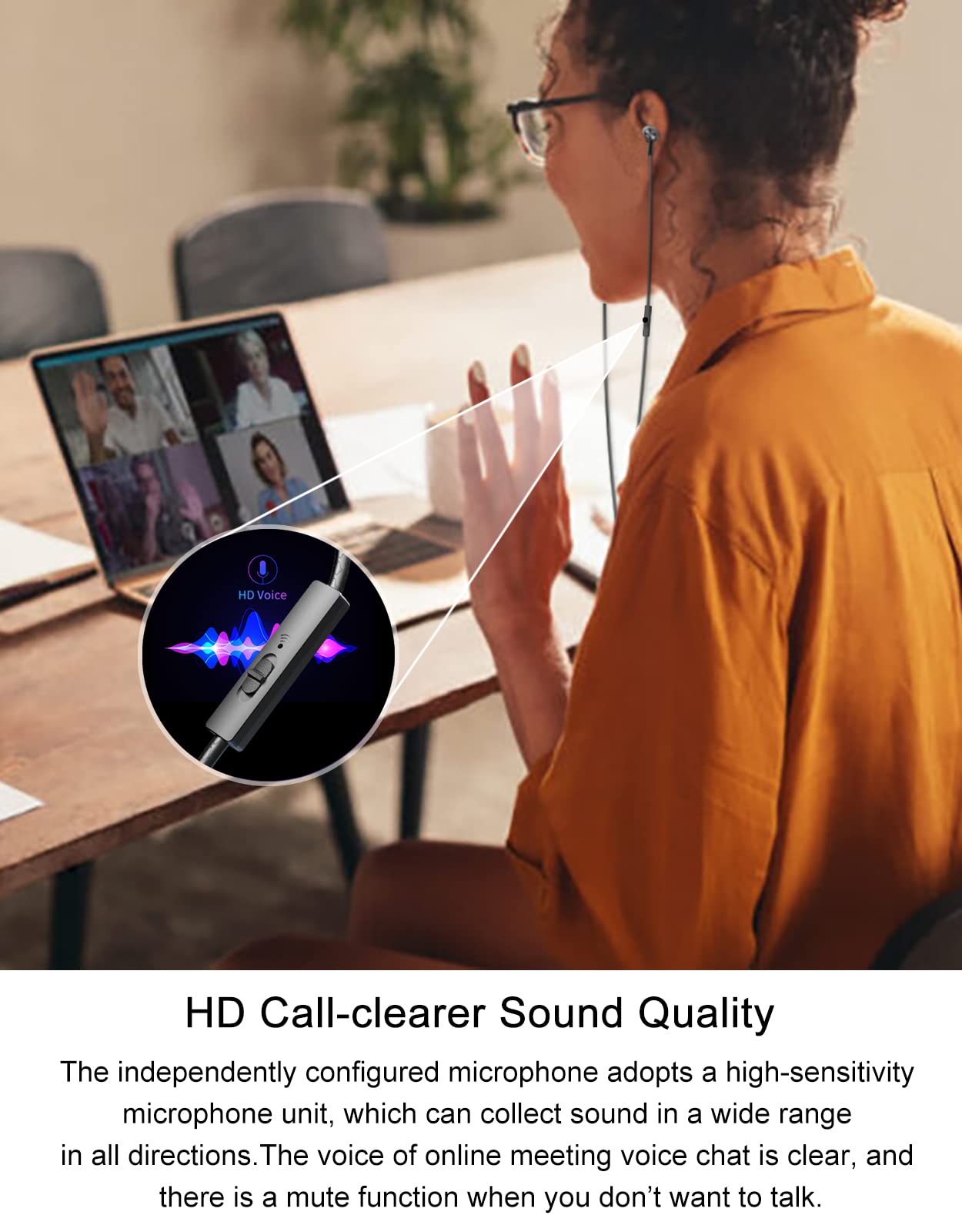 USB Gaming Headset with Microphone for PC - Noise Cancelling Mic, Mute Button & Volume Control - Stereo Sound for Office, Live Streaming, YouTube, TikTok, Video Calls & Vlogging (8.2ft Cable)