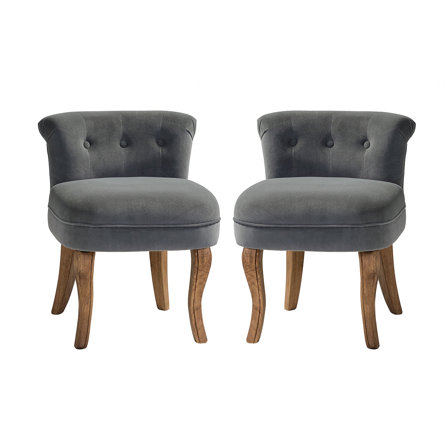 Moises Velvet Vanity Stool with Optional Types - Elegant Makeup Stool for Dressing Table, Bedroom & Bathroom