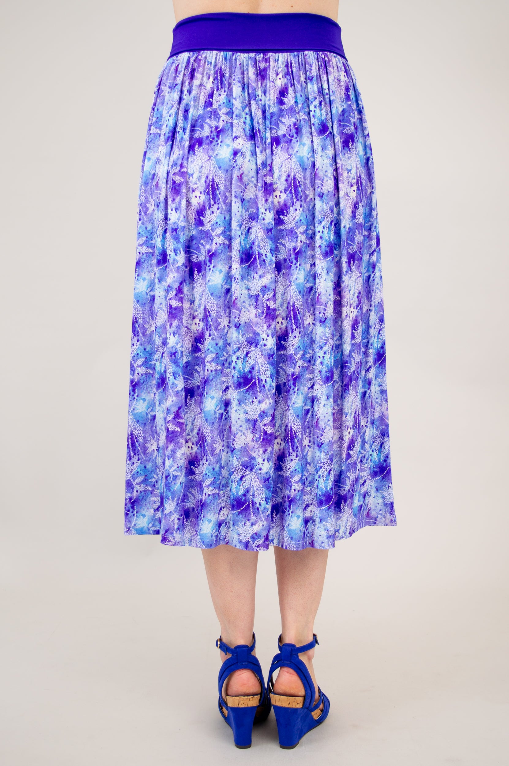 Stylish Blythe Skirt with Polka Dots - Soft Linen Bamboo Blend for Women | Perfect for Casual Outings, Summer Dresses & Boho Fashion