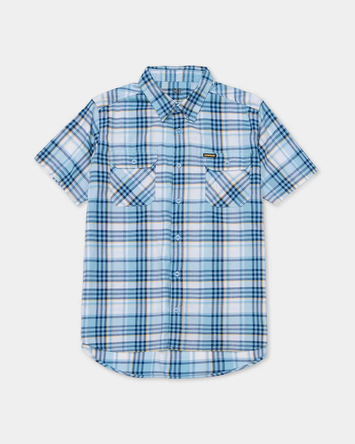 Men's Plaid Work Shirt - Durable Flannel Button Down Shirt for Outdoor Work, Camping & Casual Wear